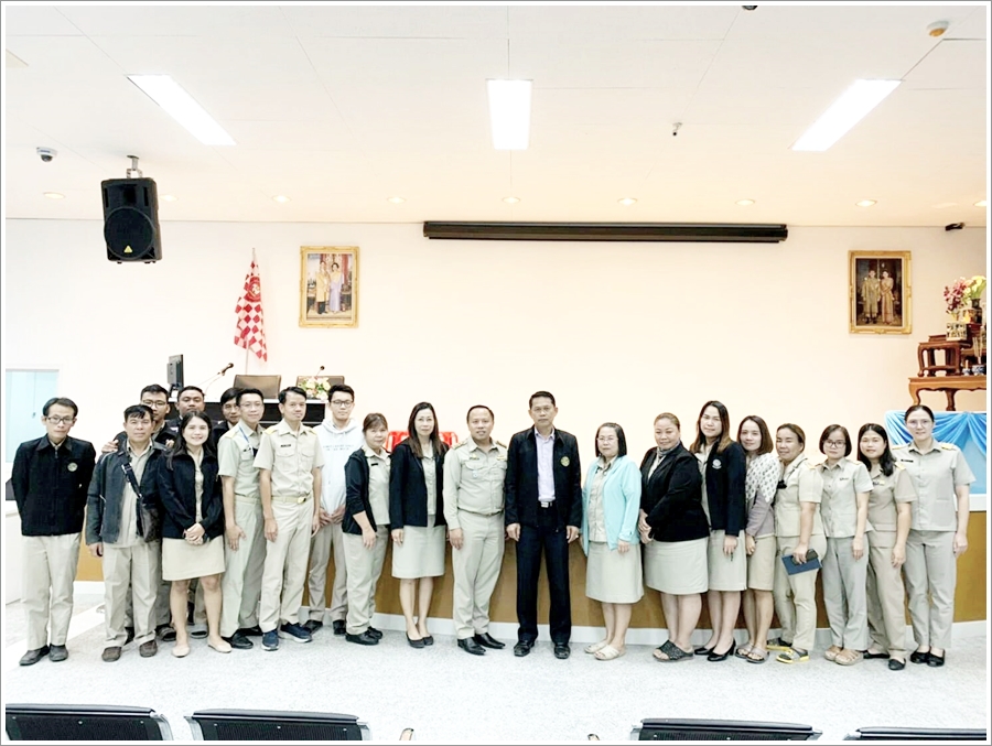 ﻿ผู้ตรวจราชการกรม กรมบังคับคดี เข้าตรวจราชการ ณ สำนักงานบังคับคดีจังหวัดลำปาง